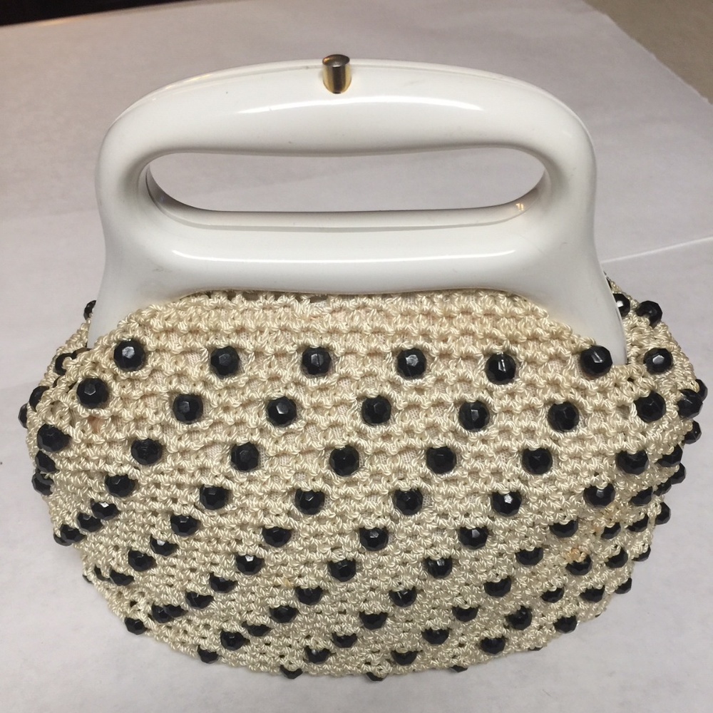 AVANTI Italian beaded Handbag-Vintage